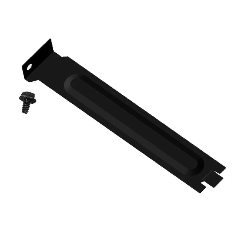 Steel Latch Type 5 шт./лот черный Жесткий стальной PCI слот Чехлы кронштейн w/винты, полный профиль расширения Пылезащитный фильтр заглушка пластина для PCI - Цвет: Steel Latch Type