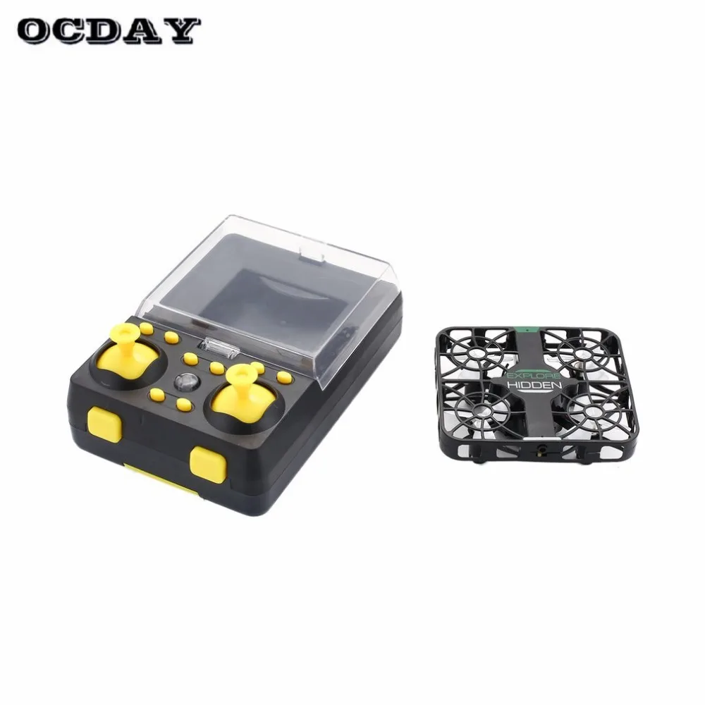 QS003 2,4 ГГц мини RC Квадрокоптер UAV с 0.3MP Wifi FPV камера высота удержания Crashworthy структура 3D флип fz