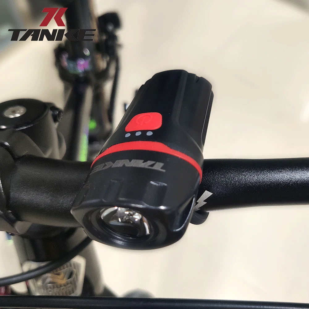 MTB велосипедная лампа IP 65 водонепроницаемый USB Перезаряжаемый светодиодный 3