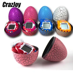 Gobelet électronique numérique Tamagotchi, œuf de dinosaure multicolore, jeu électronique cybernumérique pour animaux de compagnie, jouet, cadeau de noël 