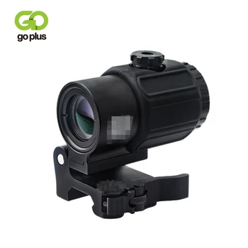 

G43 20mm Rail Riflescopes Hunting 3 times mirror Optics rifle Holographic Red Dot Sight Reticle Tactical Scope Collimator Sight