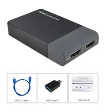 261 м USB 3,0 hd видео Захват 4K 1080P игра видео конвертер