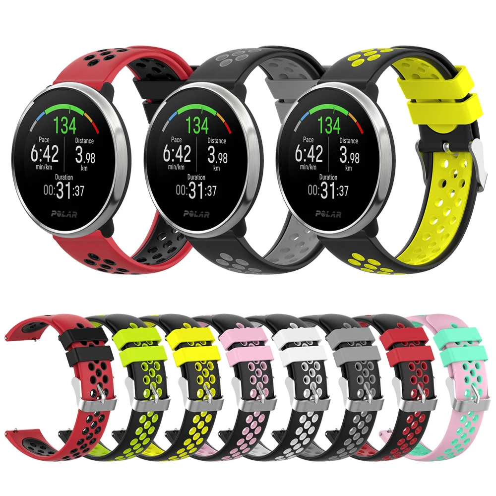 Силиконовый ремешок для умных часов POLAR IGNITE Vantage M сменный Браслет