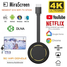 G14 Monitor per schermo sincrono Wireless HD proiettore per schermo Mobile HDMI Monitor per schermo sincrono completo per Youtube Google