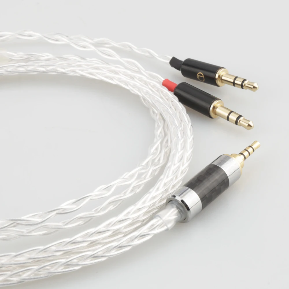 Audiocrast OCC 2 5mm Balanced Headphone upgrade cord cable For Hifiman SUNDARA he400i he400s HE560