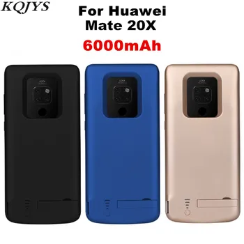 

KQJYS Portable Powerbank Charger Case For Huawei Mate 20X Battery Case 6000mAh External Backup Charging Back Cover
