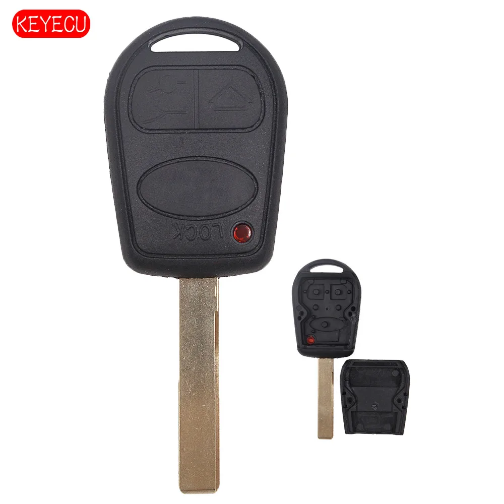 KEYECU Remote Key Shell Case 3 Button for Land Rover Range L322 HSE Vogue 2002 2003 2004 2005 2006 | Автомобили и мотоциклы