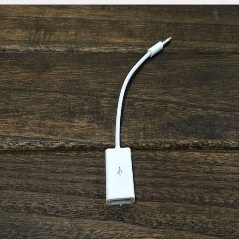 12 В USB 2,0 Женский Для MP3 DC 3,5 мм штекер AUX аудио разъем кабель конвертер шнур высокая анти-помех автомобильные аксессуары