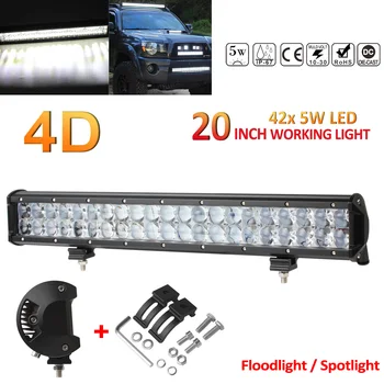 

Car LED Work Lamp 20 Inch 210W LED Light Bar Combo Beam Car Work Light 4WD Off-Road Driving Lamp For Cars Vehicle Auto