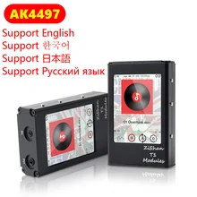 NICEHCK Zishan T1 4497 AK4497EQ Профессиональный музыкальный плеер без потерь MP3 HIFI портативный DSD аппаратное декодирование сбалансированный сенсорный экран