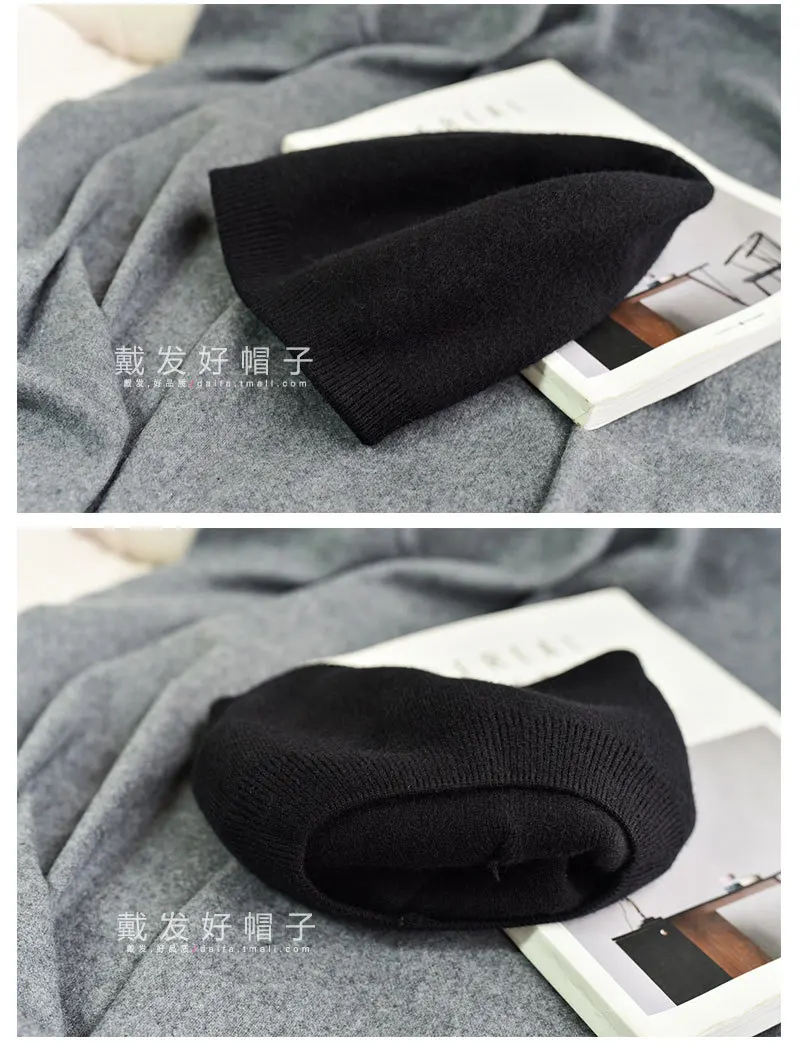 beanie cap 6 Colors Unsex Autumn Winter Solid Color Real Cashmere Beanies Matched New Cashmere Man Woman Warm Skullies Autumn Cap for Women winter cap