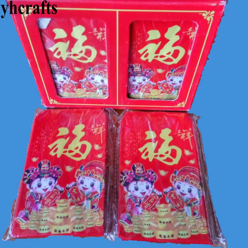 

30PCS Mixed mini red envelope Red packet hongbao Money packet Spring festival supplies Chinese new year FU Home decoration OEM