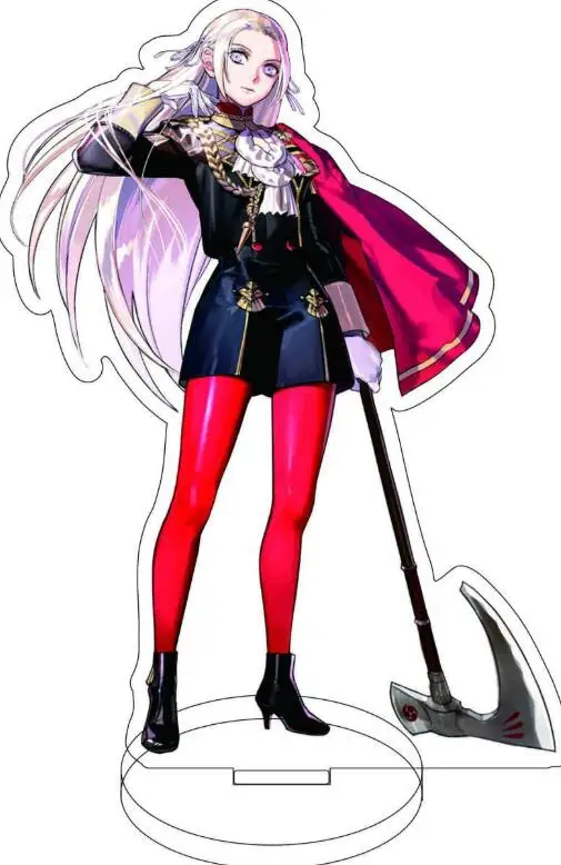 Аниме огненная эмблема Fuuka Setsugetsu edelgard акриловая подставка фигурка настольное украшение Коллекция Модель игрушки куклы Подарки - Цвет: as pictured