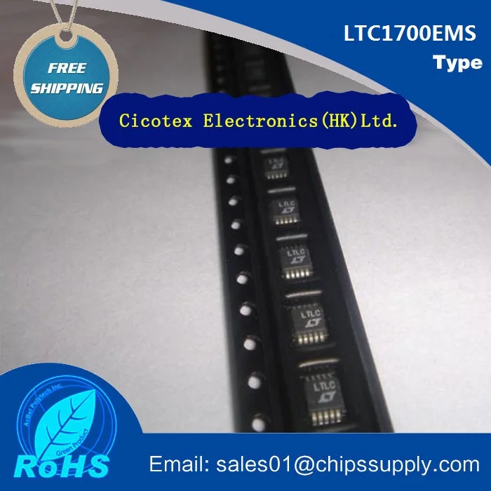 

5 шт./лот LTC1700EMS # PBF лвпк 10-MSOP ИС reg CTRLR BOOST 10msop LTC1700EMS