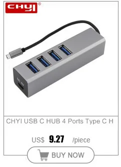 CHYI usb-хаб 3,0 4/7 портов Высокоскоростной USB 3,0 Hab разветвитель вкл/выкл с EU/US/AU/UK адаптер питания для ноутбука MacBook