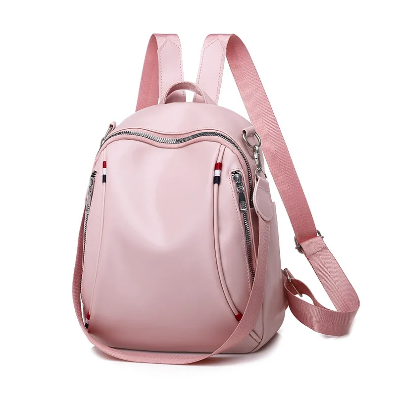 Полиуретановый ранец Для женщин стиль мульти-функциональный влагостойкие, уличные, для путешествия Сумка корейско-Стиль студента рюкзак Повседневное одиночный