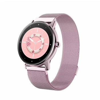 

G31 Women Smart Watch IP68 Waterproof Fitness Tracker Heart Rate Monitor Full Round Screen Smartwatches for Android IOS