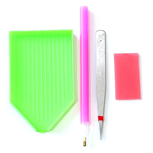 DIY Craft Set-2 13 шт. набор аксессуаров для рукоделия 5D инструменты для вышивки картин со стразами набор хрустальные стразы коробка для хранения для рукоделия B1350 - Цвет: DIY Craft Set-2
