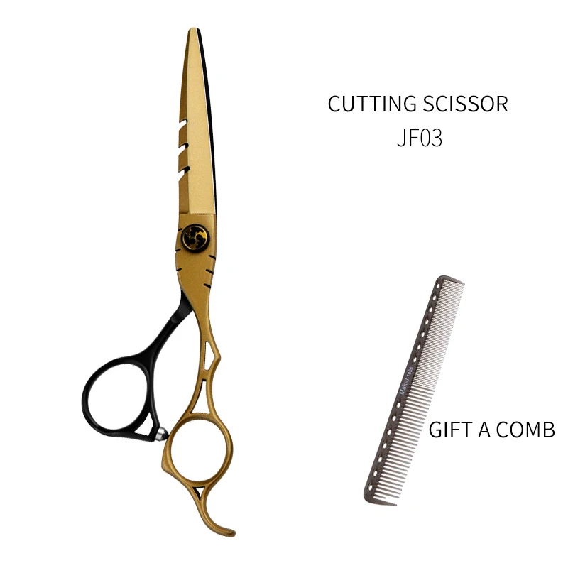 cutting scissor Профессиональные ножницы для волос, 6 дюймов, ножницы из нержавеющей стали для стрижки волос, ножницы для стрижки, ножницы, Парикмахерская, подарок, расческа - Цвет: cutting scissor