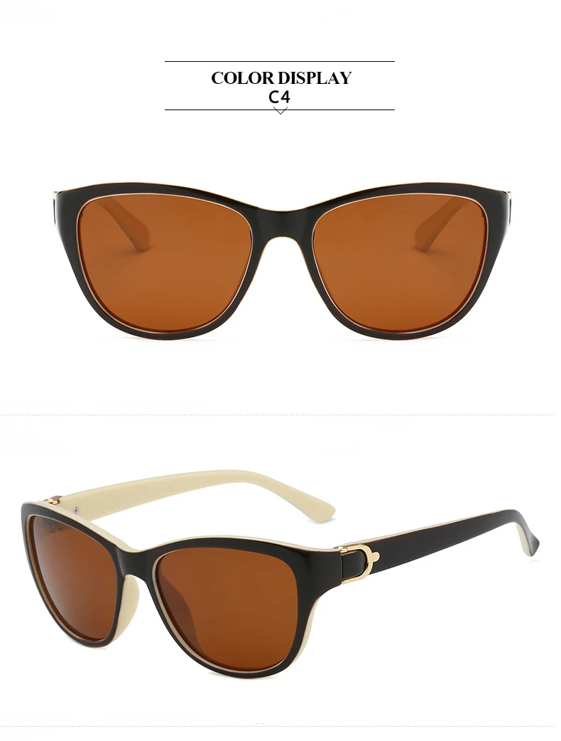 Platz Polarisierte Sonnenbrille Frauen Luxus Vintage Marke Design sonnenbrille Großen Rahmen Spiegel Rot Lila Brillen UV400 – Detail 8