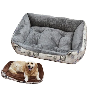 

Durable Pet Dog Bed Comfortable Warm Soft Sleeping Dogs Mat Waterproof Non-slip Bottom Kennel House For Cat Puppy Pets Products