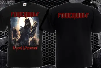 

Powerwolf Blessed & Possessed-NEW T-SHIRT MEN'S-DTG PRINTED TEE SIZE-S/ 3XL