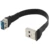 Кабель USB 3.0 Плоский Удлинительный Кабель USB От Мужчины к Женщине Кабель для Передачи Данных Под Прямым Углом 90 Градусов Удлинитель USB3.0 Шнур