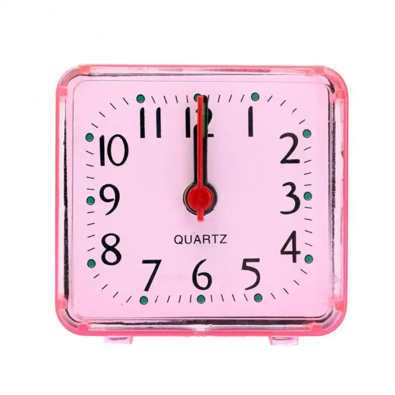 Small Alarm Clock Cute Creative Fashion Student Clocks Multipurpose Bedroom Bedside Office Electronic Clock Room Decoration Tool