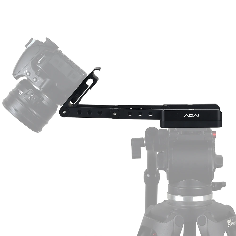 Studio Tilt Z Type Foldable Adjustable Tripod Head Aluminum Alloy Camera Bracket Portable Photography Stabilizer For SLR