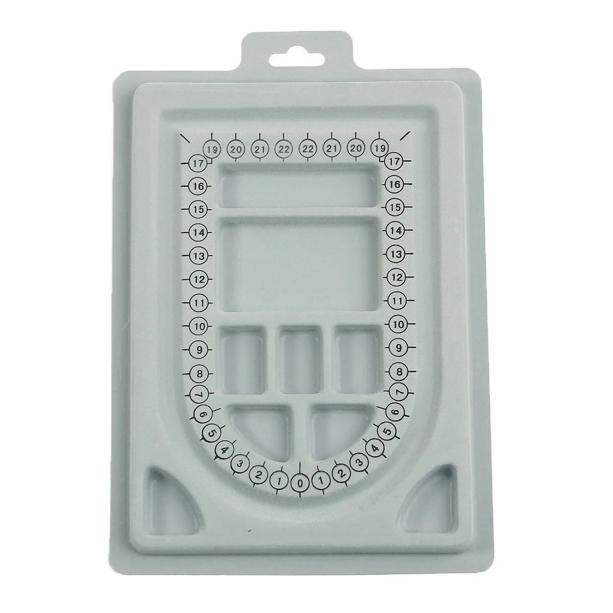 Gray Flocked Bead Board For Diy Bracelet Necklace Beading Jewelry Making  Organizer Tray Measuring Tool Accessories Design Craft - Temu United Kingdom