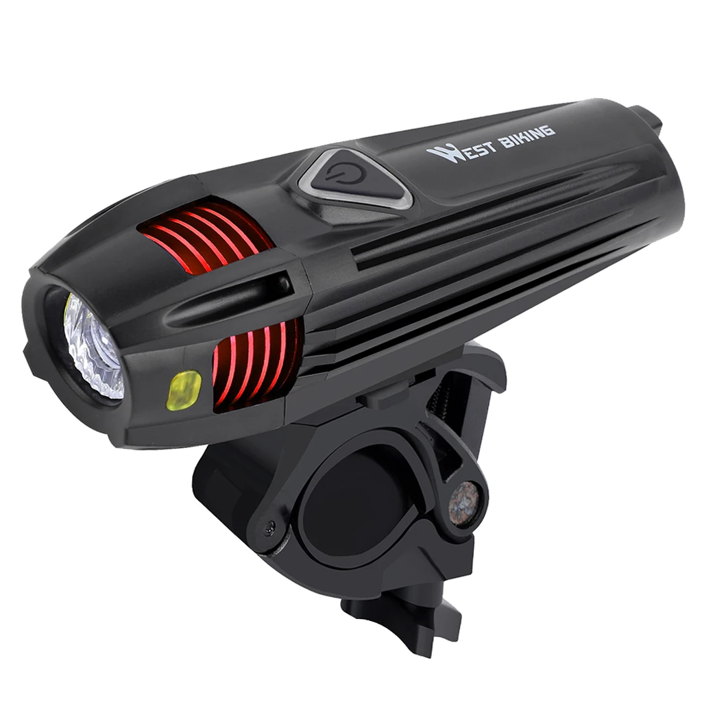 West Biking Waterproof Bike Lighting, 4 Modes Rear Bike Light, Powerful Rechargeable USB LED Lamp for Cyclysme, VTC, Bicycle