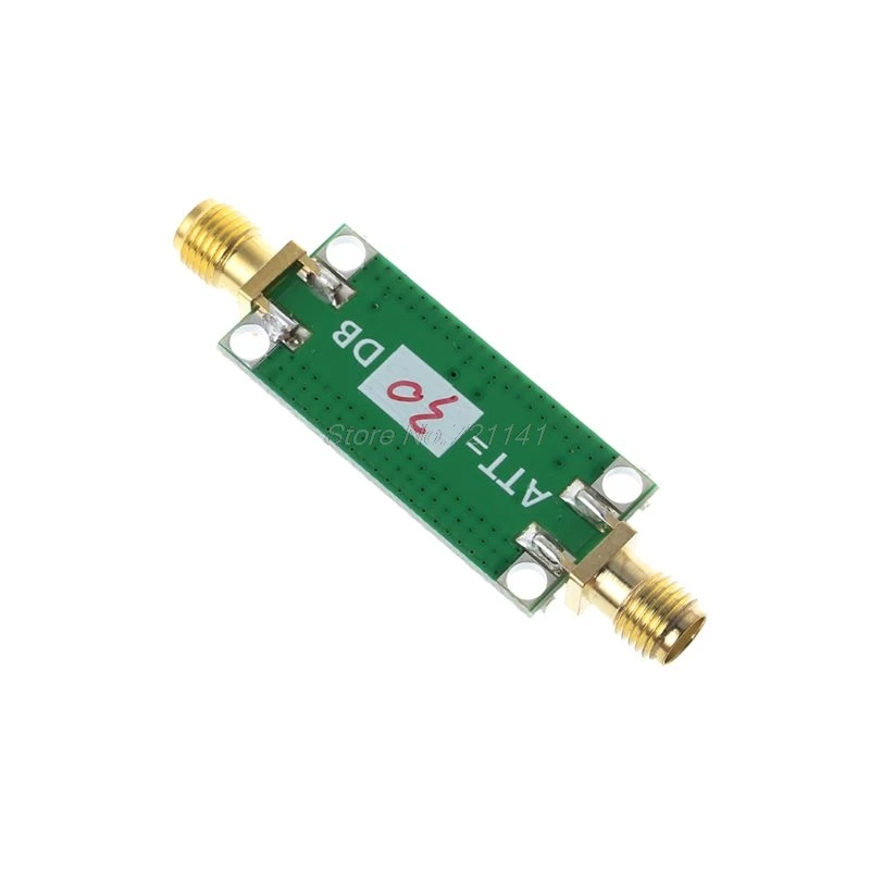6dB/10dB/20dB/30dB/40dB аттенюатор с фиксированным усилением 0-3 ГГц RF аттенюатор для радиоусилителей Ham Прямая поставка