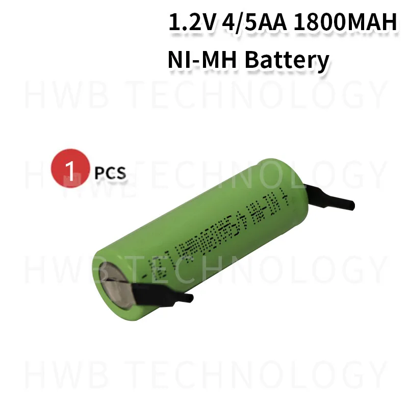 1 шт./лот KX Оригинальный Новый 2 V 4/5AA 1800mAh Ni-Mh 4/5 AA Ni Mh перезаряжаемые батарея с