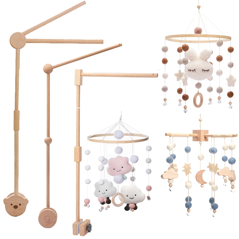 Baby Crib Mobiles Rattles Music Educational Toys Bed Bell Newborn