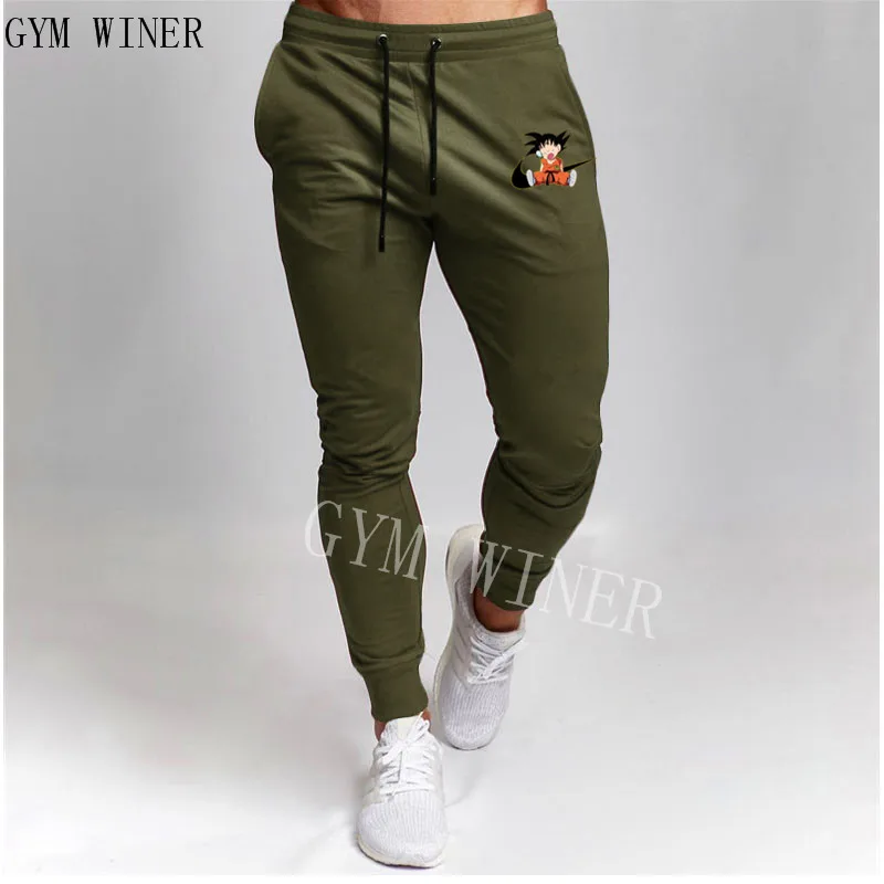 27 Army Green Летние мужские спортивные штаны для тренировок и пробежек, Мужские штаны для бега, обтягивающие штаны для футбола, хлопковые тренировочные трико для бега, спортивные брюки - Цвет: 27 Army Green