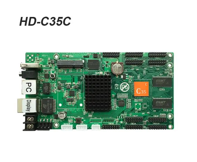 WERALED первый выбор Huidu асинхронизации HD-C15/HD-C15C/HD-C35 полноцветный светодиодный видеокарта, может добавить беспроводной wifi/3g/4G модульный