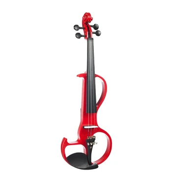 

Naomi Electric Violin 4/4 Solid Wood Electric Silent Violin Fiddle for Students Beginners New Set