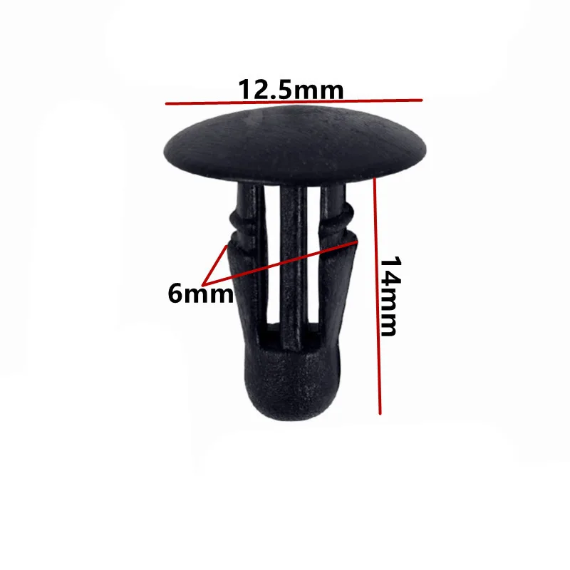 Autotür Gummi kratz fest dekorative Dichtung streifen Zierleiste Niet clip für Lada Geely Chery Volvo Opel Land Rover Dodge – Detail 11