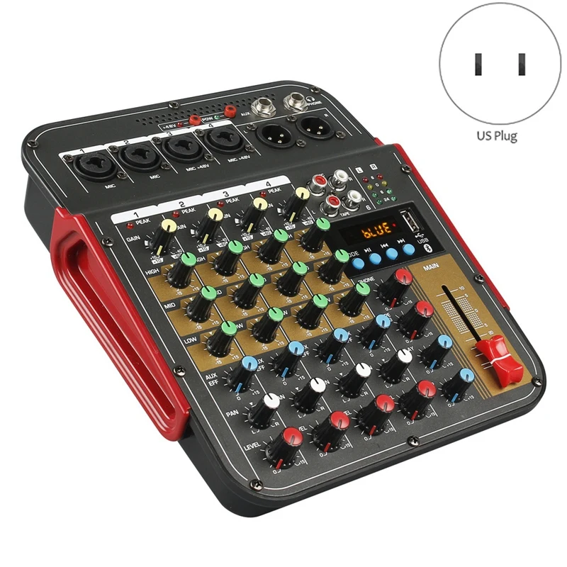 TM4 Digital 4-Channel o Mixer Console Mixing