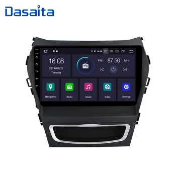 

Dasaita 9" Radio Android 9.0 Car GPS Player Navi for Hyundai Santa Fe IX45 2013-2015 Bluetooth WIFI TDA7850