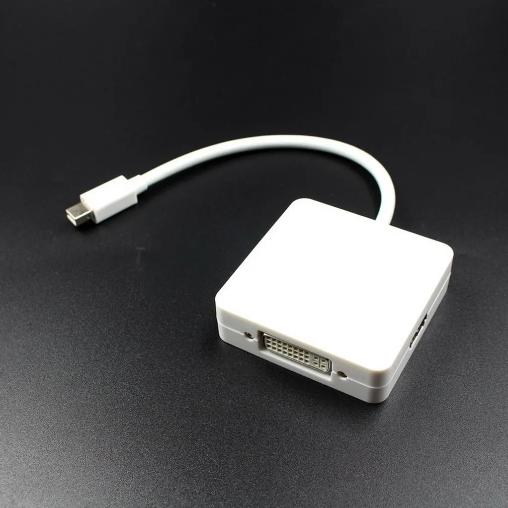 Мини Dp к Hdmi Vga 3в1 мини дисплей порт Dp Thunderbolt к Dvi адаптер Vga Hdmi кабель для Macbook L