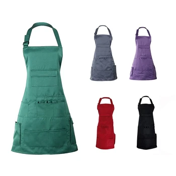 

Adult Painting Aprons Barber Apron with Pockets for Women/Men/Unisex, Utility Or Work Apron