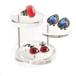 Модный Ювелирный стенд серьги кольцо браслет ожерелье акриловый держатель выставочный Новый