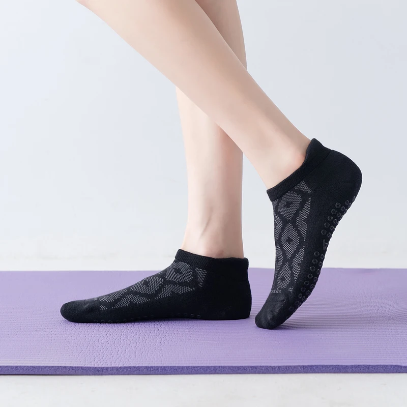 Calze da Yoga professionali da donna calze da Pilates antiscivolo traspiranti calze da donna in cotone Sport balletto danza Fitness calzino con fragranza