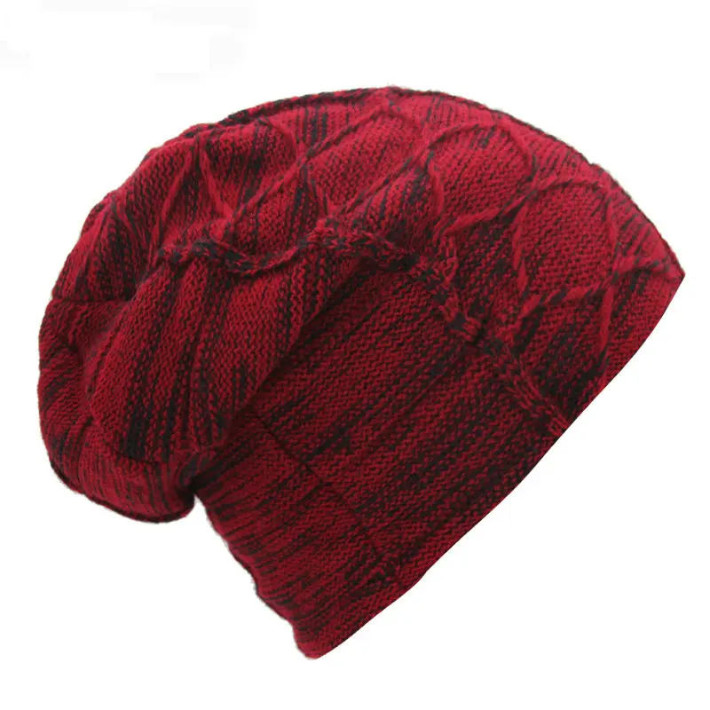Мужские шапочки Skullies, зимняя вязаная шапка, осенняя шапка для мальчиков и женщин, маска бини, теплая мешковатая мягкая Толстая шапка, шапка с буквенным принтом Nc Beanie
