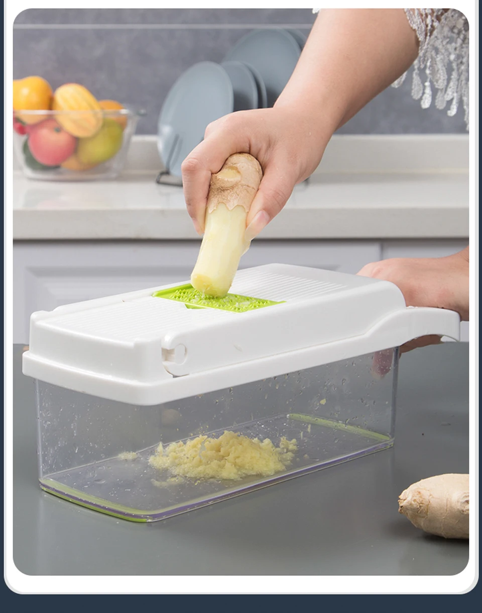 Кухонный слайсер и измельчитель устройство резки овощей из нержавеющей стали съемный овощерезка