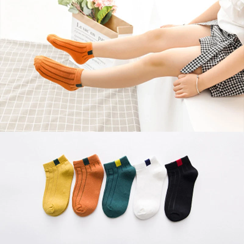 5 пар/лот, детские носки для малышей летние хлопковые носки для новорожденных мальчиков и девочек, мягкие милые носки одежда для малышей, аксессуары