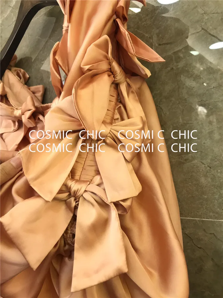 Cosmicchic элегантные сексуальные нестандартные платья с бантом и открытыми плечами, мини платья для вечеринок, косой воротник, фонарь, длинный рукав, облегающее розовое платье