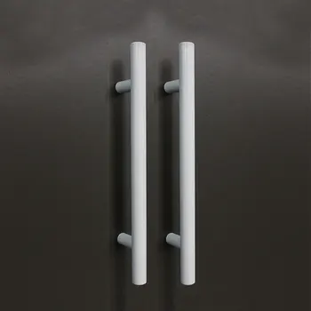 

Probrico White cabinet knobs and handles Long Furniture Pulls drawer door Knobs Minimalist Kitchen Cupboard Wardrobe handles