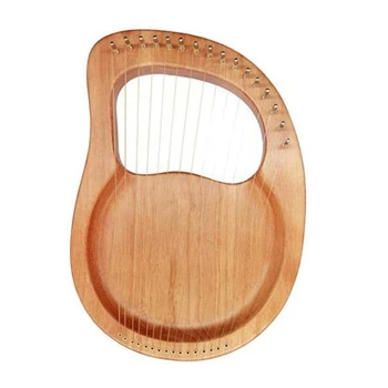 

Sixteen-String Harp, 16-String Piano Piano Steel Wire String Wood Body Wood Veneer Top String Instrument